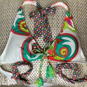 Trina Turk Size 8 bikini top